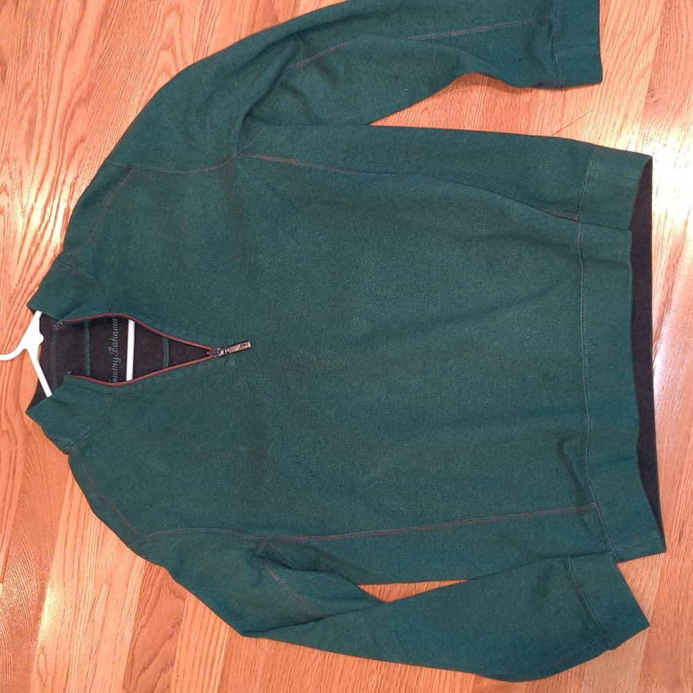 Tommy Bahama Quarter Zip Reversible
